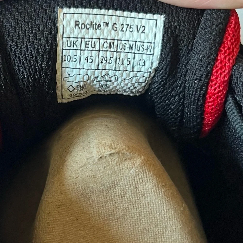 Inov-8 Mens Roclite G 275 V2 Red Shoes NWOT